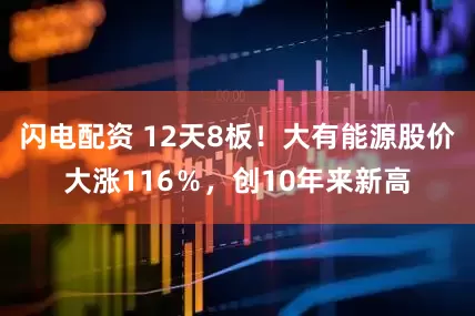 闪电配资 12天8板！大有能源股价大涨116％，创10年来新高
